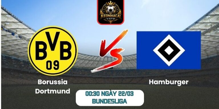 Soi kèo trận Borussia Dortmund vs Hamburger (00:30 ngày 22/03, Bundesliga) 4 Borussia Dortmund vs Hamburger