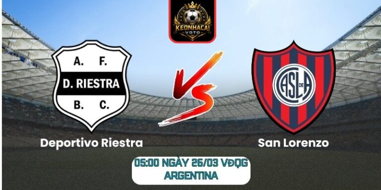 Soi kèo trận Deportivo Riestra vs San Lorenzo (05:00 ngày 26/03, VĐQG Argentina) 3 Deportivo Riestra vs San Lorenzo