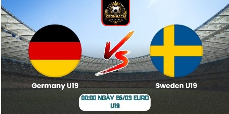 Soi kèo trận Germany U19 vs Sweden U19 (00:00 ngày 26/03, EURO U19) 4 Germany U19 vs Sweden U19