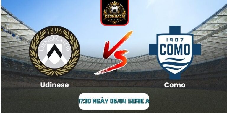 Soi kèo trận Udinese vs Como (17:30 ngày 06/04, Serie A) 5 Udinese vs Como