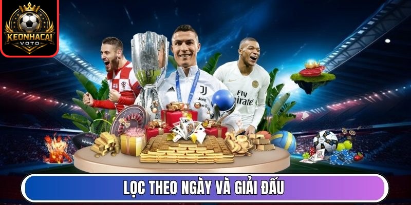 Lịch Thi Đấu 169 Lọc theo ngày và giải đấu