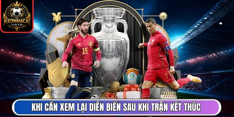 Livescore 243 Khi cần xem lại diễn biến sau khi trận kết thúc